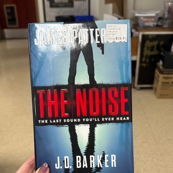 James Patterson Other - James Patterson 'The Noise' Hardcover Book - Blue and Red